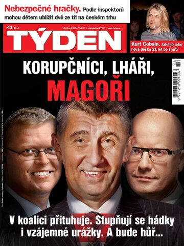 Obálka e-magazínu Týden 43/2015