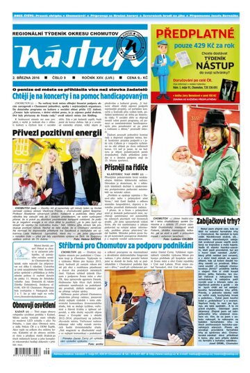 Obálka e-magazínu Nástup 9/2016