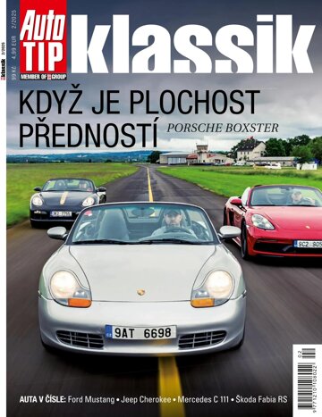 Obálka e-magazínu Auto TIP Klassik 2/2025