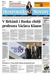 Obálka e-magazínu Hospodářské noviny 174 - 6.9.2013