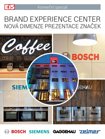 Obálka e-magazínu Brand Experience Center: Nová dimenze prezentace značek 11.4.2016