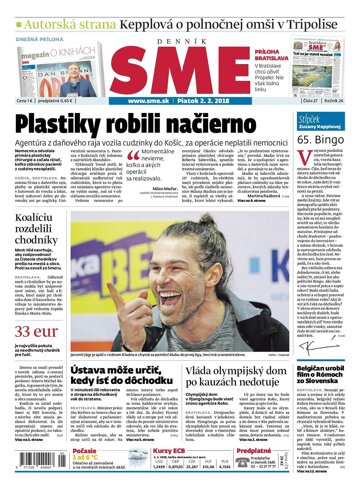 Obálka e-magazínu SME 2.2.2018