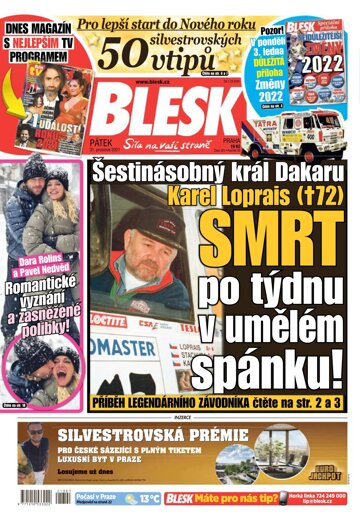 Obálka e-magazínu Blesk 31.12.2021