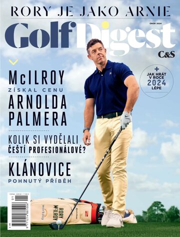 Obálka e-magazínu GolfDigest 1/24