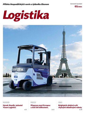 Obálka e-magazínu Ekonom 48 - 28.11.2024 Logistika