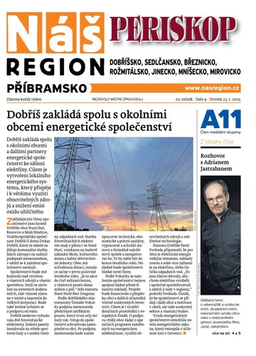 Obálka e-magazínu Náš Region - Příbramsko 4/2025