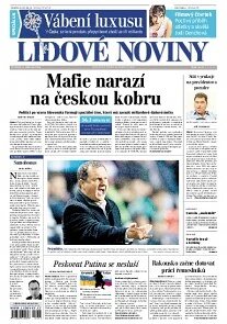 Obálka e-magazínu Lidové noviny 6.3.2014