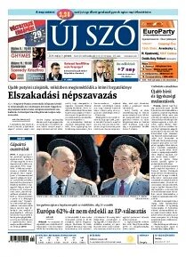 Obálka e-magazínu Új Szó 19.5.2014