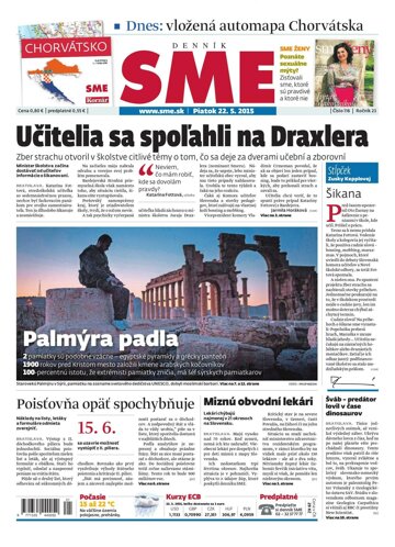 Obálka e-magazínu SME 22.5.2015