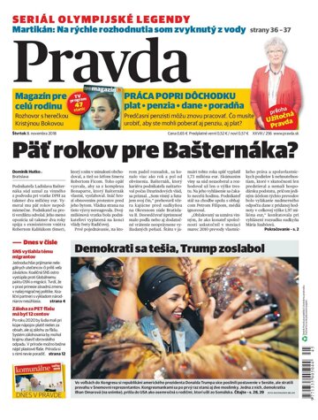 Obálka e-magazínu Pravda 8.11.2018