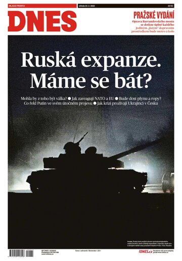 Obálka e-magazínu MF Dnes 23.2.2022