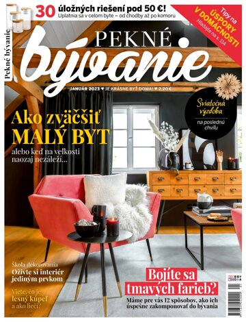 Obálka e-magazínu Pekné bývanie 1/2023