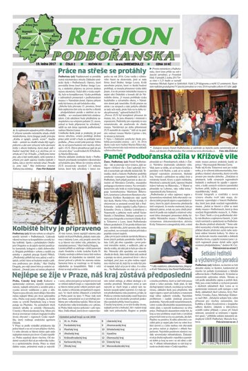 Obálka e-magazínu Region Podbořanska 2/2017