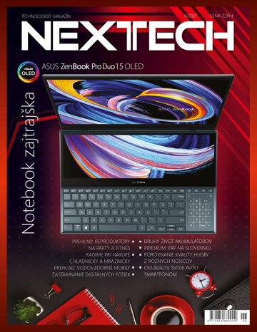 Obálka e-magazínu NEXTECH 6/2021