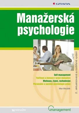 Obálka knihy Manažerská psychologie