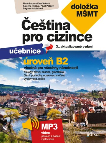 Obálka knihy Čeština pro cizince B2