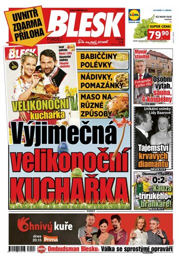 Obálka e-magazínu Blesk 14.3.2016