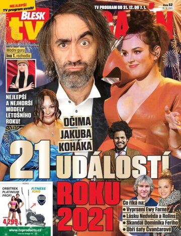 Obálka e-magazínu Příloha Blesk Tv - 31.12.2021