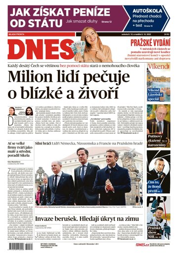 Obálka e-magazínu MF Dnes 8.10.2022