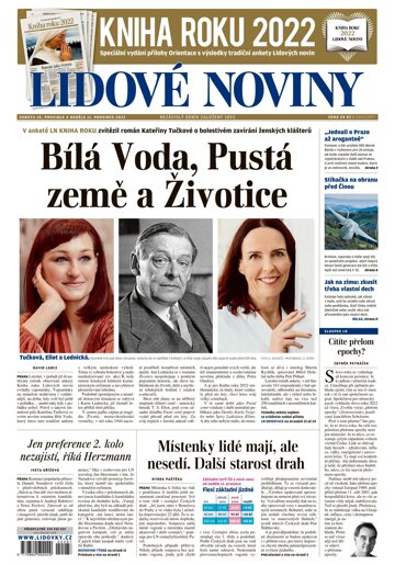 Obálka e-magazínu Lidové noviny 10.12.2022