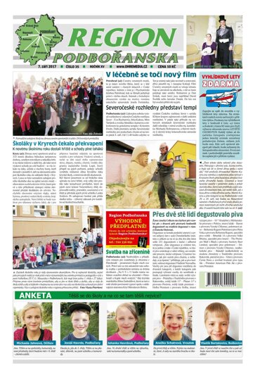 Obálka e-magazínu Region Podbořanska 35/2017