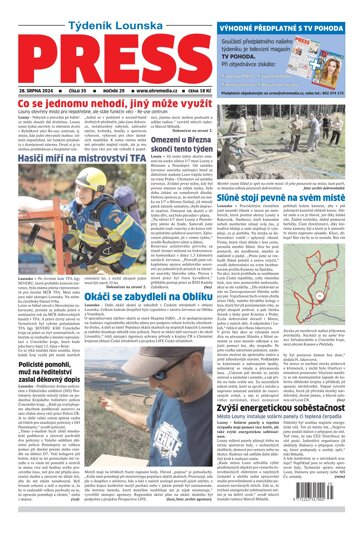 Obálka e-magazínu Lounský press 35/24