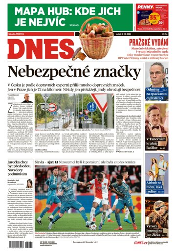 Obálka e-magazínu MF Dnes 4.10.2024