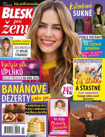 Obálka e-magazínu Blesk pro ženy 3/2025