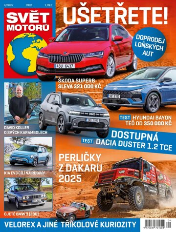 Obálka e-magazínu Svět motorů 4/2025