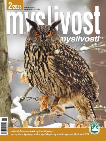 Obálka e-magazínu Myslivost 2/2025