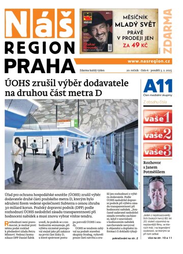 Obálka e-magazínu Náš Region - Praha 6/2025