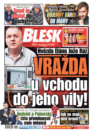 Obálka e-magazínu Blesk 27.2.2025