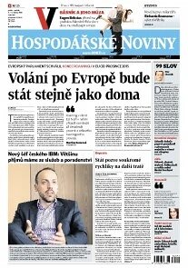 Obálka e-magazínu Hospodářské noviny 067 - 4.4.2014