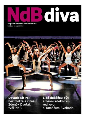 Obálka e-magazínu Mimořádné přílohy LN Brno extra NdB diva - 16.5.2015