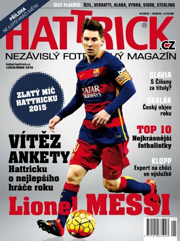 Obálka e-magazínu HATTRICK 1/2016