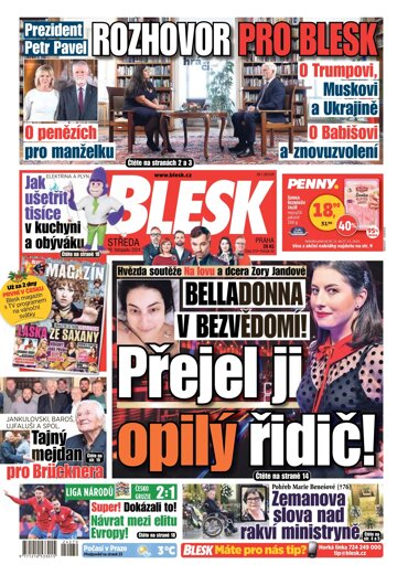 Obálka e-magazínu Blesk 20.11.2024