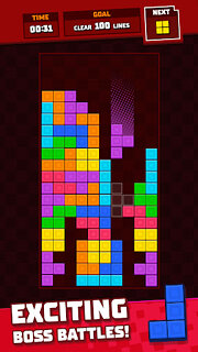 Snímek obrazovky aplikace Tetris®