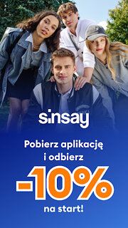 Snímek obrazovky aplikace Sinsay - moda i zakupy online