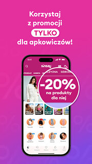 Snímek obrazovky aplikace Sinsay - moda i zakupy online