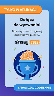 Snímek obrazovky aplikace Sinsay - moda i zakupy online