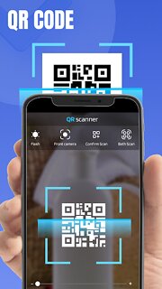 Snímek obrazovky aplikace Qr Code Scanner