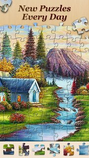 Snímek obrazovky aplikace Jigsawscapes® - Jigsaw Puzzles