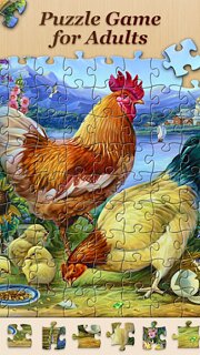 Snímek obrazovky aplikace Jigsawscapes® - Jigsaw Puzzles