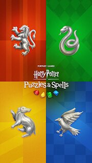 Snímek obrazovky aplikace Harry Potter: Puzzles & Spells