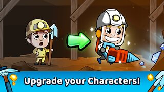 Snímek obrazovky aplikace Idle Miner Tycoon