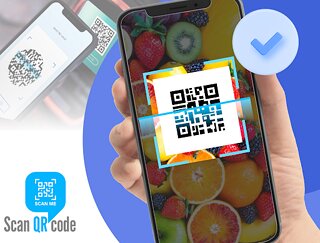 Snímek obrazovky aplikace Qr Code Scanner