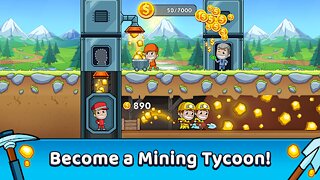 Snímek obrazovky aplikace Idle Miner Tycoon