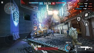 Snímek obrazovky aplikace Warface GO: FPS shooting games