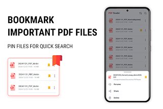 Snímek obrazovky aplikace PDF Reader and PDF Editor