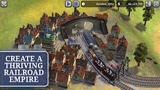 Snímek obrazovky aplikace Sid Meier's Railroads!